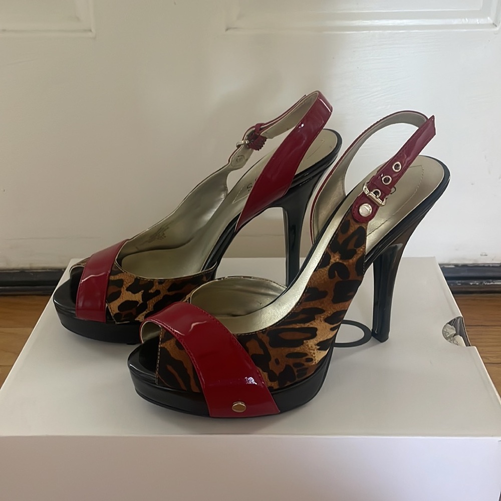 Guess Leopard Heels